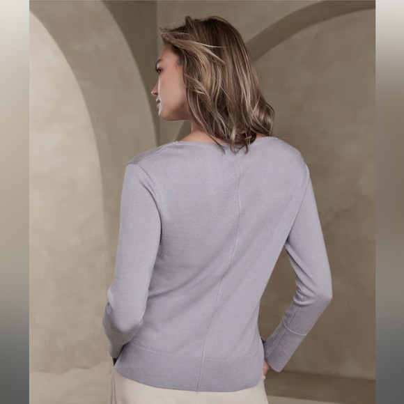 NWT BANANA REPUBLIC MERINO WOOL BOATNECK SWEATER - Picture 6 of 8